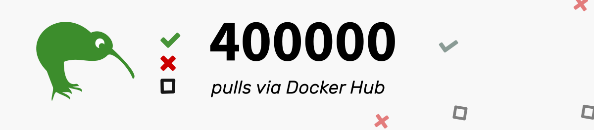 400k downloads from Docker Hub