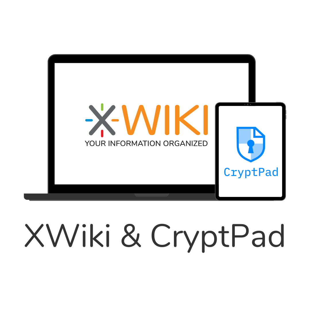 XWiki & CryptPad logo