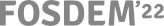 FOSDEM 21 logo