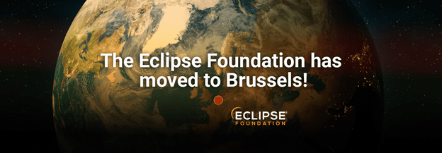 The Eclipse Foundation has moved to Brussels